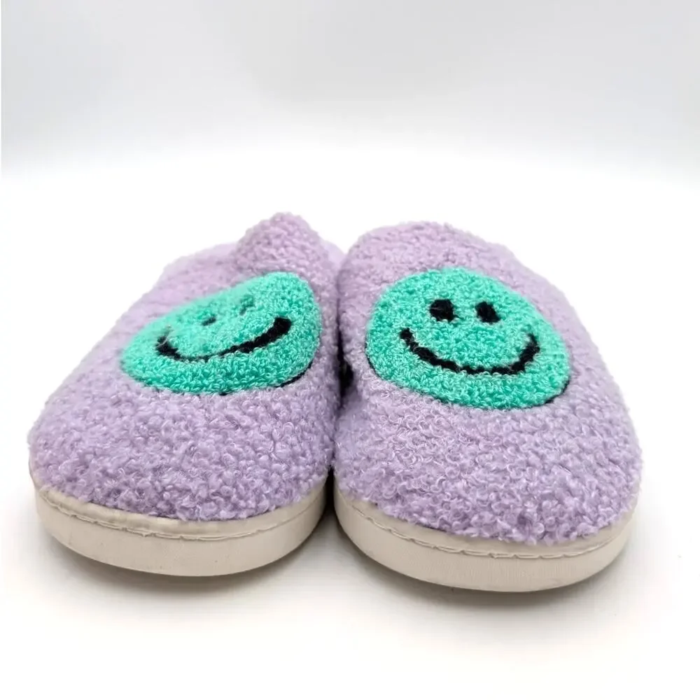 Harper Canyon Smile Slipper Kids' Girls Purple/White Size US3/4M